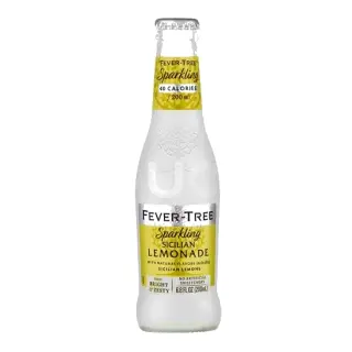 Fever Tree Sparkling Lemonade Mixers, 200 ML