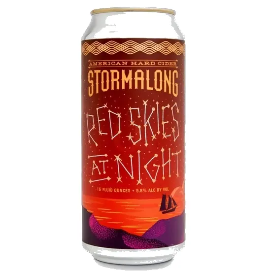 Stormalong Red Skies At Night 4 Pack at CBC Liquors, Westford, Westford MA