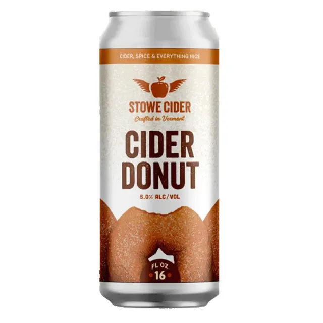 Stowe Cider Cider Donut 16 OZ at CBC Liquors, Westford, Westford MA