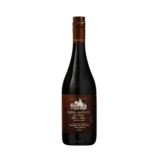 Sierra Batuco Pinot Noir Reserva 750 ML at CBC Liquors, Westford, Westford MA