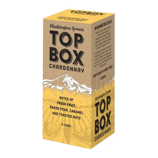 Top Box Chardonnay 3 Liter at CBC Liquors, Westford, Westford MA