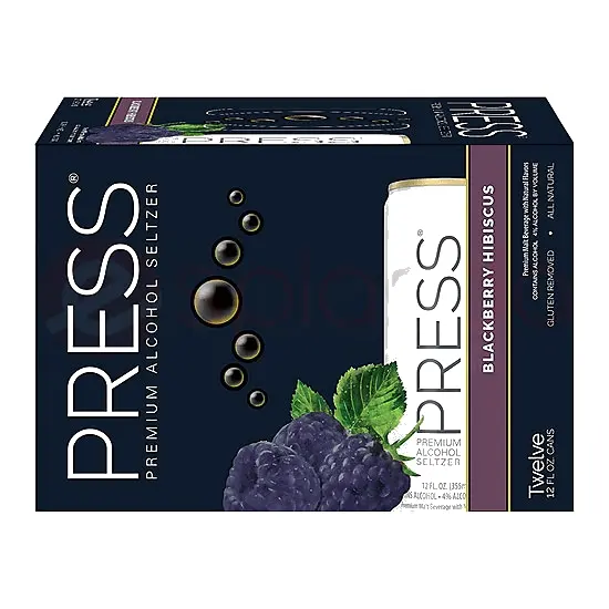 Press Blackberry Hibiscus 4 Pack at CBC Liquors, Westford, Westford MA