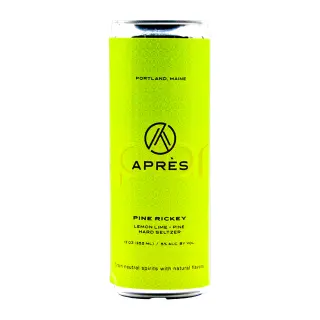 Apres Pine Rickey Seltzers, 4 Pack