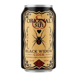 Original Sin Black Widow Cider, 6 Pack