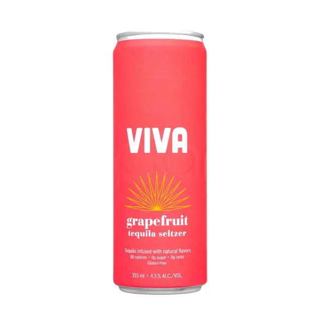 Viva Grapefruit Tequila Seltzer 12 at CBC Liquors, Westford, Westford MA