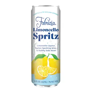 Fabrizia Limoncello Spritz Ready-To-Drink, 4 Pack