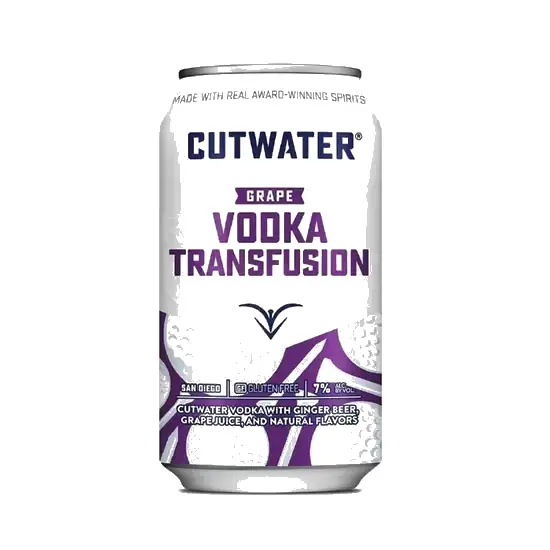 Cut Water Grape Vodka Transfusion 4PK at CBC Liquors, Westford, Westford MA