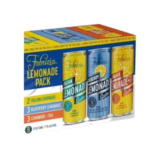 Fabrizia Lemonade Pack Ready-To-Drink, 8 Pack