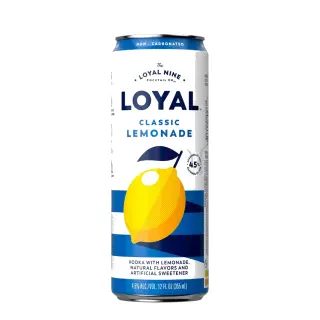 Loyal Nine Classic Lemonade Ready-To-Drink, 4 Pack