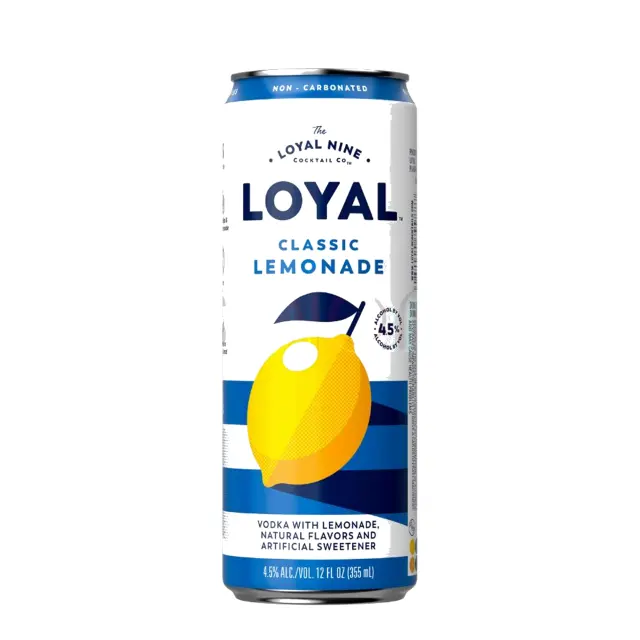 Loyal Nine Classic Lemonade 12 OZ at CBC Liquors, Westford, Westford MA