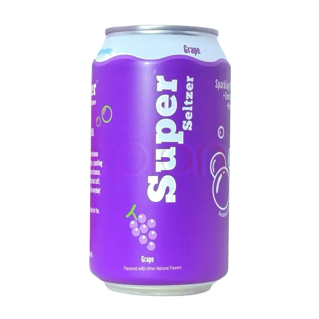 Super Seltzer Grape Seltzer 12 OZ at CBC Liquors, Westford, Westford MA