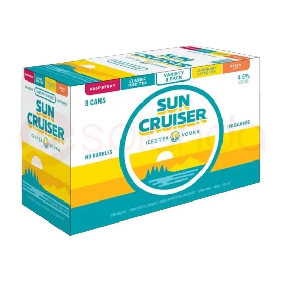 Sun Cruiser Iced Tea Variety Pack 8 Pack at CBC Liquors, Westford, Westford MA