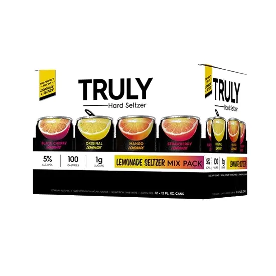 Truly Lemonade Seltzer Mix 12 Pack at CBC Liquors, Westford, Westford MA
