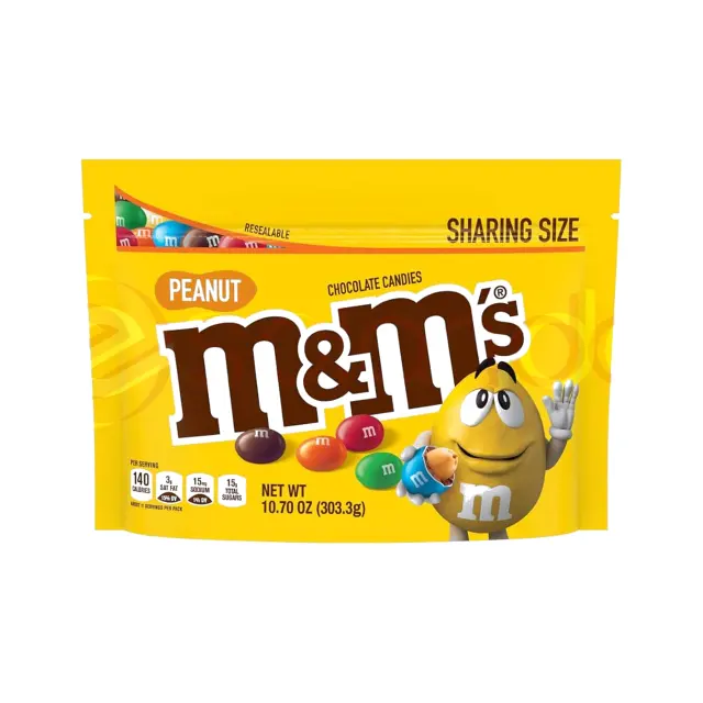 M&m's Peanut Chocolate Candies 1.7OZ at CBC Liquors, Westford, Westford MA