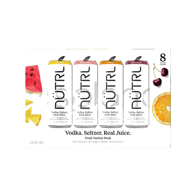 Nutrl Vodka Seltzer Vaiety Pack 8 Pack at CBC Liquors, Westford, Westford MA