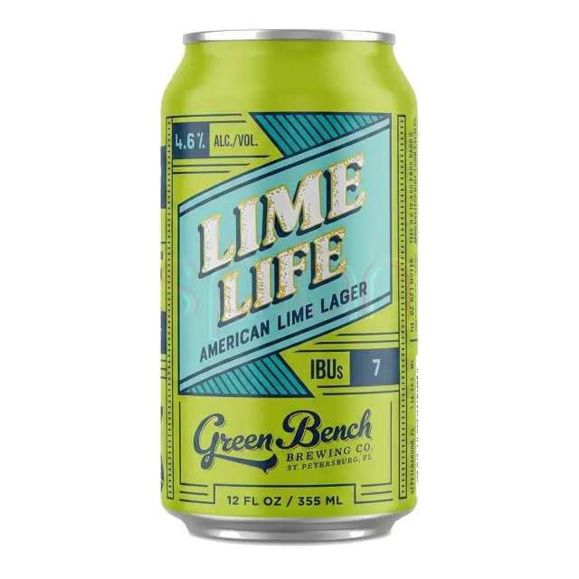 Green Bench Lime Life 12 at CBC Liquors, Westford, Westford MA