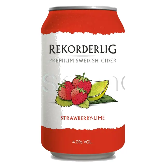 Rekorderlig Strawberry Lime 12 OZ at CBC Liquors, Westford, Westford MA
