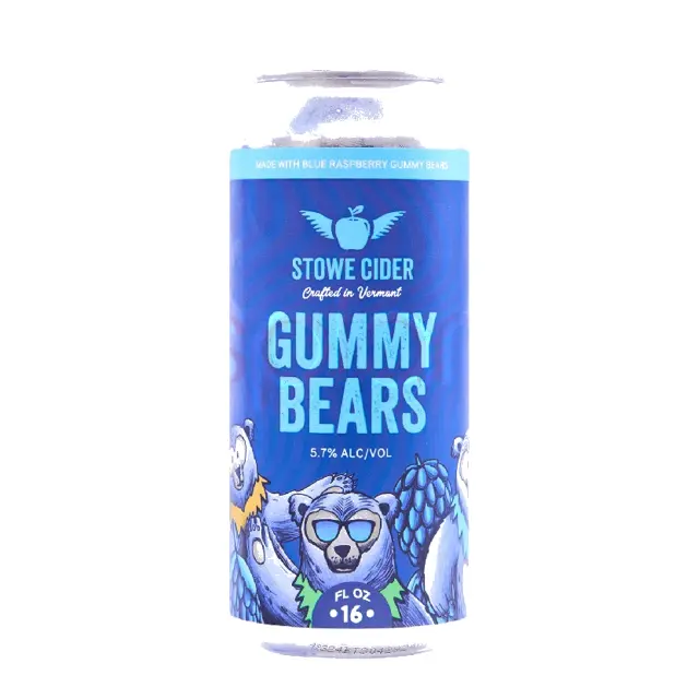 Stowe Cider Gummy Bears 16 OZ at CBC Liquors, Westford, Westford MA