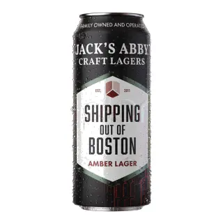 Jacks Abby Shipping Out of Boston Lager, 4 Pack