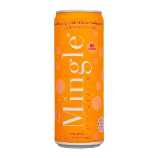 Mingle Elderflower Mimosa Non-Alcoholic, 4 Pack