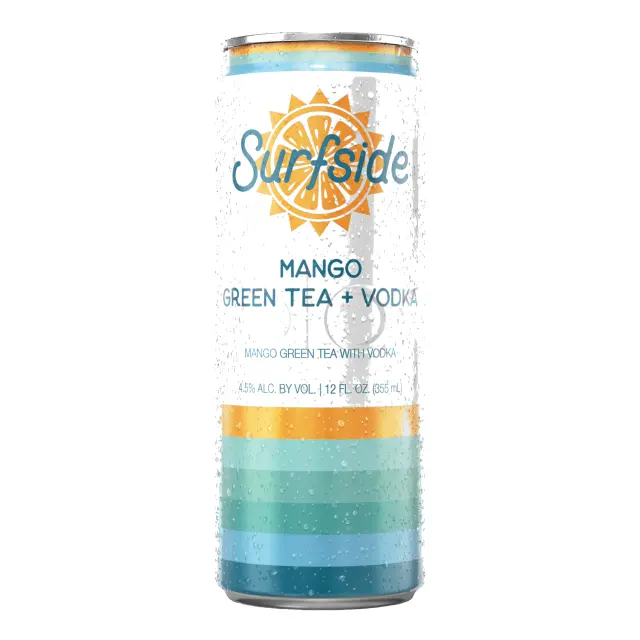 Surfside Mango Green Tea & Vodka 12 OZ at CBC Liquors, Westford, Westford MA