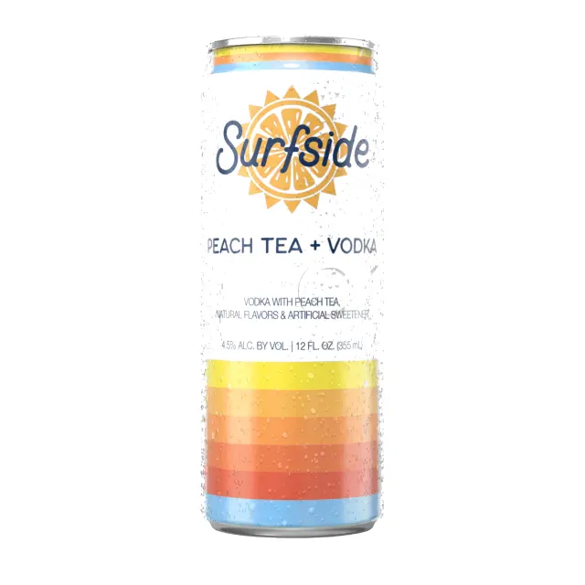 Surfside Peach Tea Vodka 4 Pack at CBC Liquors, Westford, Westford MA