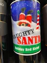 Naughty Santa Holiday Red