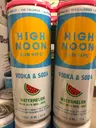 High Noon Hard Seltzer Watermelon