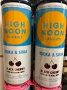 High Noon Hard Seltzer Black Cherry