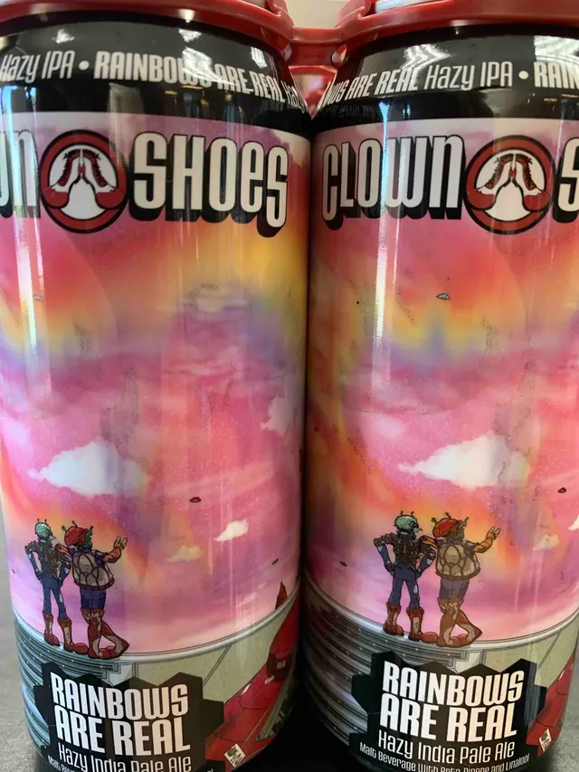 Clown Shoes Rainbows Are Real 16 OZ at CBC Liquors, Westford, Westford MA