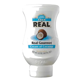 Real Squeeze Cream of Coconut, 22 OZ