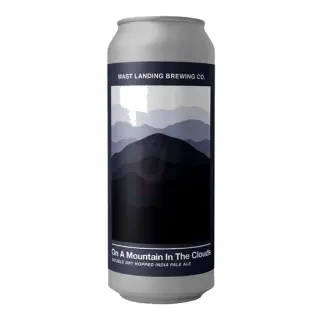 Mast Landing On A Mountain In Clouds, 4 Pack