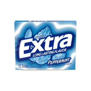 Extra Peppermint Sugarfree Gum, 15 Sticks