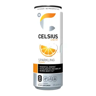 Celsius Orange, 12 OZ