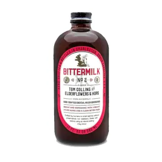 Bitter Milk Tom Collins Cocktail Mixer, 17 OZ
